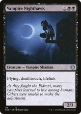Vampiro Falcão-da-Noite / Vampire Nighthawk - Magic: The Gathering - MoxLand